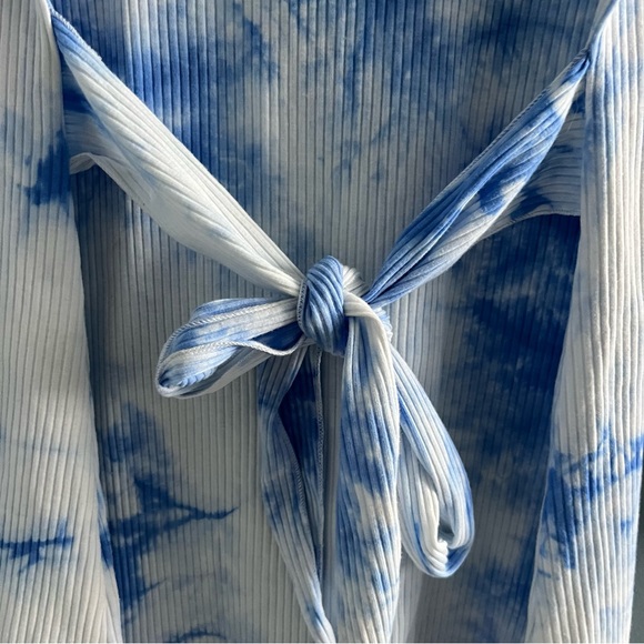 Zaful Ruffle Hem Tie Dye Dress - Picture 9 of 11